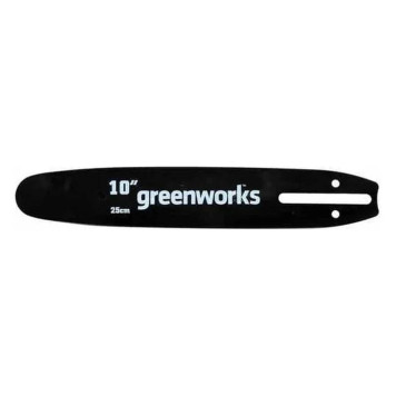 Шина Greenworks 25 см для цепной пилы Greenworks GD40TCS 40V 2003807