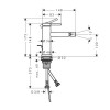 Hansgrohe Tecturis S Смеситель для биде, 1 отв., с донным клапаном, цвет: белый матовый. 73201700