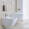 Duravit Viu Биде подвесное 37х57см., с 1 отв под смеситель, цвет: белый. 2292150000