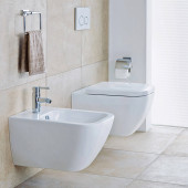 Duravit Viu Биде подвесное 37х57см.,  с 1 отв под смеситель, цвет: белый. 2292150000