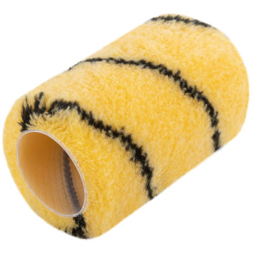 Ролик полиакриловый, бежевый с черной полоской, диам. 40/61 мм; ворс 10,4 мм, 100 мм-1