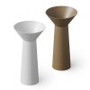 Dea Design Pedestal Basin Раковина 48х48х90см., напольная, без отв., Solid Surface, цвет: White №18. DD2022 480 18