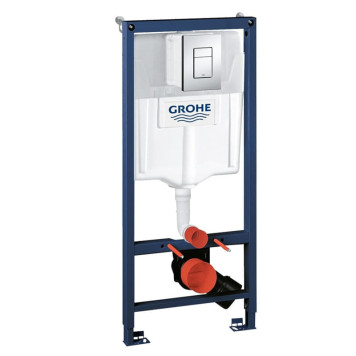 Grohe 38 772 001 Rapid SL 3в1, для подвесного унитаза, Набор (панель+рама+уголки) П хром 38772001Gr