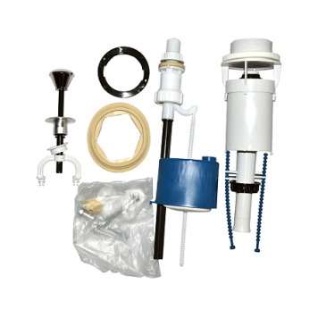 Арматура д/бачка набор 1/2 н/под хр шток 1реж универ Уклад А 110.57.14.3