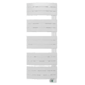 Полотенцесушитель электрический Lazzarini E-Pieve 600W белый изогнутый