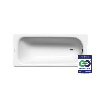 Kaldewei Saniform Plus Ваннa встраиваемая 170х75см, мод.373-1, цвет: белый. 581470000000, 112600010001-1