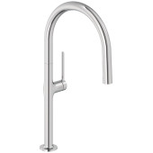 KLUDI 508510575 REEF кухонный однорычажный смеситель, выдвижной поворотный излив, хром 508510575