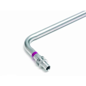 Трубка из нержавеющей стали для подключения радиатора Г-образная RAUTITAN 20/500 REHAU. 12409411001