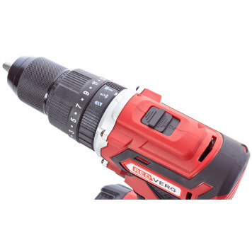 Шуруповерт аккумуляторный ударный бесщеточный REDVERG RD-IS18BLC/U (без акк, без з/у)-4
