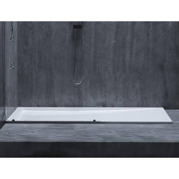 Salini Capri Поддон 150х80х8.2cм, с сифоном, S-Sense, цвет: белый матовый. 120211M-1