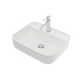 AQM5001 Раковина настольная с отверстием под смеситель. 505x400x135 AQM5001