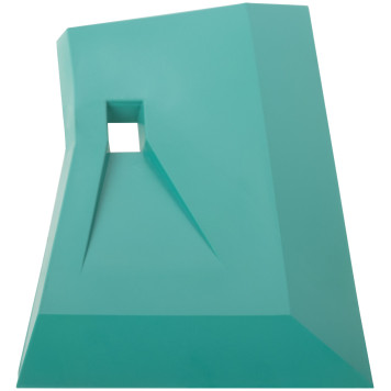 Шпатель, мягкий ПВХ пластик, две рабочие кромки 80 мм / 140 мм-3