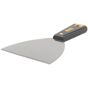 Шпатель для удаления ржавчины Профи, толщ. лезвия 1 мм, пластик.ручка с метал.бойком 4 (100 мм)-6