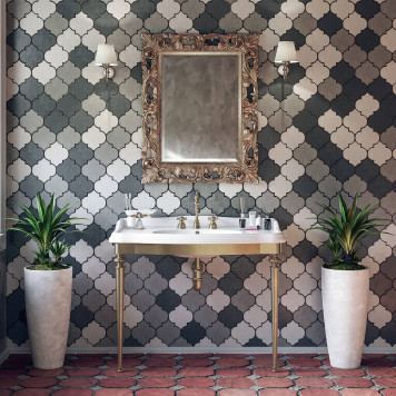 TW Bristol 874.2, Консоль напольная 105х56см., с раковиной на 1 отв., цвет:бронза. TWBR874.2br, AR874bi*1-3