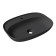 Alice Form Oval Раковина 60x45х12см., накладная, 1 отв., цвет: чёрный матовый. 22460108