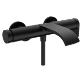 Hansgrohe Vivenis Смеситель для ванны, настенный, цвет: черный матовый. 75420670