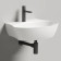 Salini Alda Wall 01 Раковина 58х45х15см., с 1 отв., сифон, слив-пер, мат-л: S-Sense, цвет: белый глянцевый. 140311G