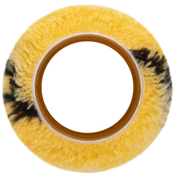 Ролик полиакриловый, бежевый с черной полоской, диам. 40/61 мм; ворс 10,4 мм, 100 мм-4