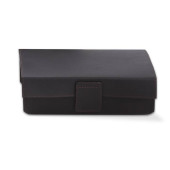 Decor Walther Nappa UTBD Универсальная коробка с крышкой, настольный, натуральная кожа, цвет: черно-коричневый. 0938690