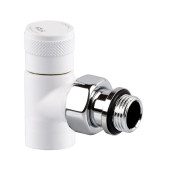 Запорный клапан угловой SR Rubinetterie Tondera 1/2 белый 0670-1500VC0A