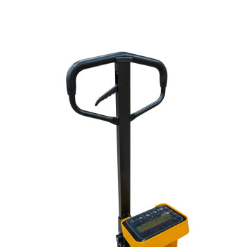 Тележка гидравлическая 2500 кг 1150 мм XILIN BFC25 с весами (полиуретановые колеса)-2