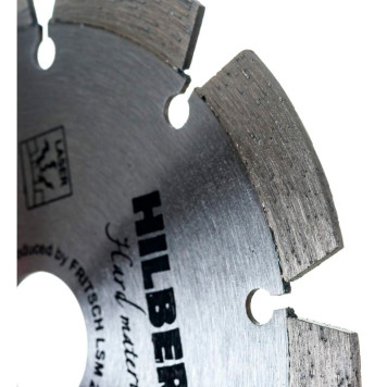 Диск алмазный Hilberg 125*22,23 Hard Materials Лазер HM102-1