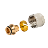 Фитинги компрессионные STOUT для труб PEX 20х2,8х3/4 SFC-0020-002028