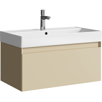 AQ GE01081MD Geometria Тумба под умывальник 791х350х470 мм, Морская Дюна GE01081MD
