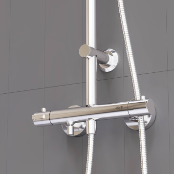 D0710500 Душевая система с термостатом-6