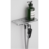 Alpi UP01CR UP Душевой набор с гигиеническим душем + шланговое подключение + полка хром UP01CR