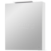 Roca 7.8576.4.550.1 Oleta Шкаф зеркальный, петли слева, 600х700х137 мм, LED свет., Белый матовый A857645501