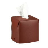 ADJ Салфетница Kleenex, 12x12xH12 см., цвет: бордо/коньяк ADJ Салфетница Kleenex, 12x12xH12 см., цвет: бордо/коньяк