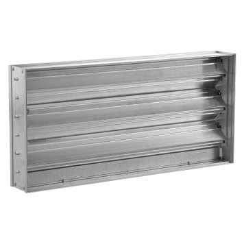 Клапан расхода D 306*306 для решетки 4 CA 450*450