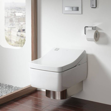 TOTO SG Унитаз подвесной 39x58.2x33см, безободковый, CeFiONtect, Tornado Flush цвет: белый-2
