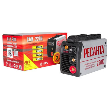 Аппарат сварочный инверторный Ресанта САИ 220К (компакт)-6