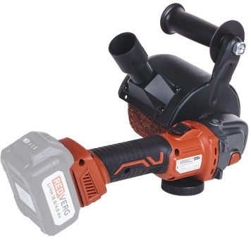 Машина брашировальная аккумуляторная бесщеточная REDVERG RD-BM18BL/U (без акк, без з/у)-6