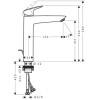 Hansgrohe Logis Смеситель для раковины, 1 отв., с донным клапаном, цвет: черный матовый. 71090670