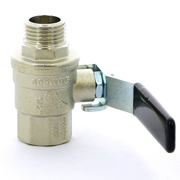 Кран шаровой Oregon Bugatti НВ плоский рычаг 1/2-3