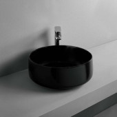 ArtCeram Cognac Раковина 35 см, без отв., без слив-перелива, цвет: черный матовый. COL004 17 00 ArtCeram Cognac Раковина 35 см, без отв., без слив-перелива, цвет: черный матовый. COL004 17 00