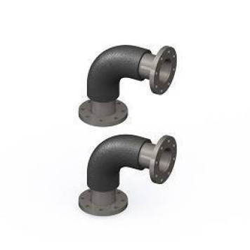 Угловое соединение, ELSEN, для коллекторов DN100, PN10 (2 шт)