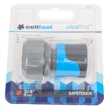 Коннектор Cellfast SAFETOUCH IDEAL 3/4 apos; apos; (блистер)-1