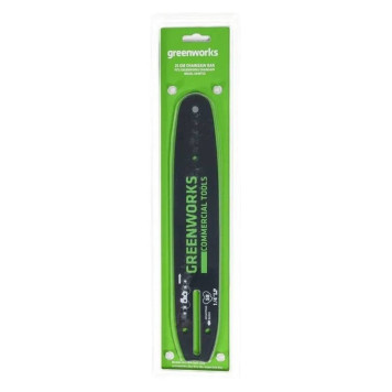 Шина Greenworks 25 см для цепной пилы Greenworks GD40TCS 40V 2003807-1