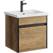 AQ URB0105DB Urban Тумба под умывальник, подвесная, с одним ящиком, 468х460х400 мм, дуб балтийский URB0105DB
