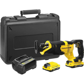 Пила сабельная аккумуляторная Stanley SFMCS300D2K-2