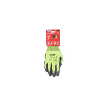 Перчатки защитные Milwaukee Hi-Vis Cut level 5/E, 7/S-1