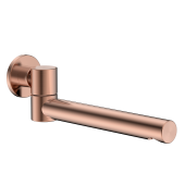 AQM8303BC Излив встраиваемый поворотный, медь шлифованная AQM8303BC