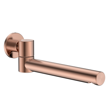 AQM8303BC Излив встраиваемый поворотный, медь шлифованная AQM8303BC