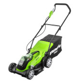 Газонокосилка аккумуляторная Greenworks G40LM35 АКБ G-MAX (АКБ 2 А.ч; ЗУ)