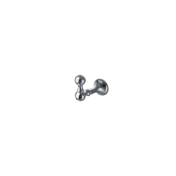 RE 241.92 OLD BRASS Крючок одинарный бронза RE24192
