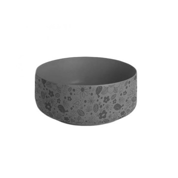 Artceram Cognac Раковина Oslash;42 см, без отв., без перелива, на столешницу, цвет: Grigio oliva, декор: lol. COL001 15 87 акция-1